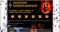 Desktop Screenshot of madmanentertainment.net